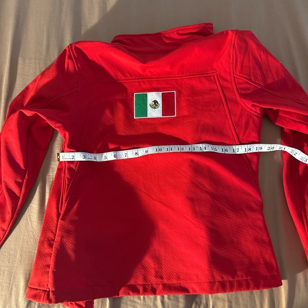 Ariat Red Jacket with Embroidered Logo - image 4